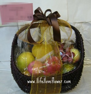 MA0020-法國紅酒果籃